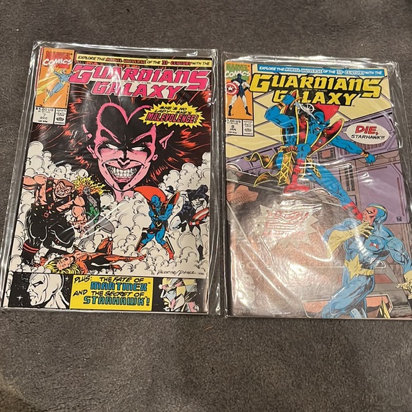 🥳Host Pick🤩1990 Guardians of the Galaxy #7-11 - Picture 2 of 4